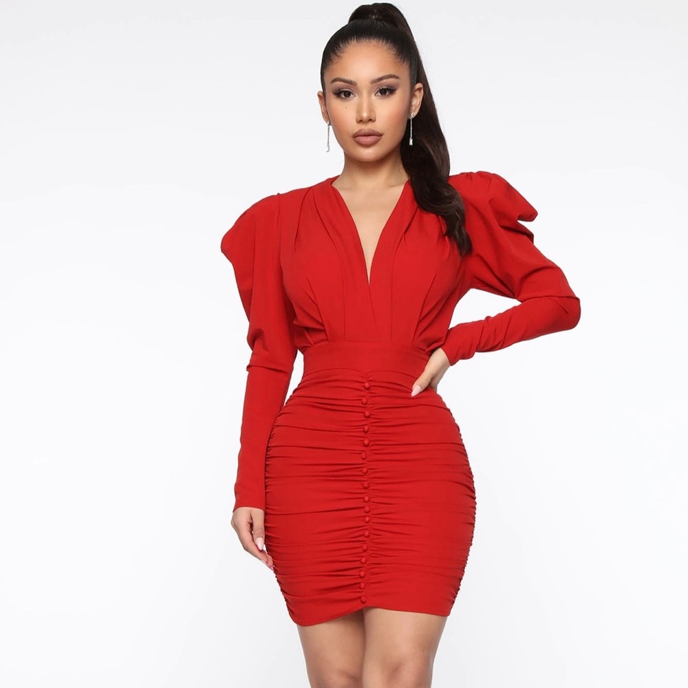 Red FN dress 👗